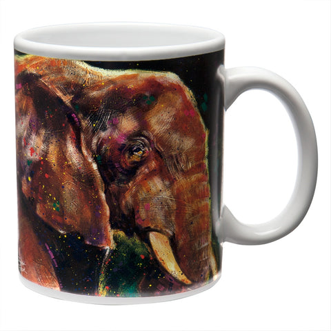 Stephen Fishwick Elephant Coffee Mug