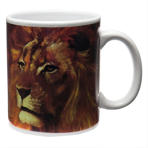 Stephen Fishwick Lion Coffee Mug