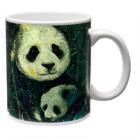 Stephen Fishwick Panda Family Coffee Mug