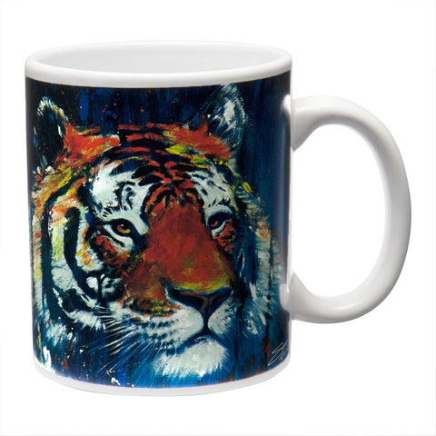 Stephen Fishwick Blue Tiger Coffee Mug