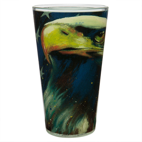 Stephen Fishwick Eagle Pint Glass
