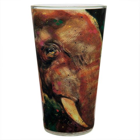Stephen Fishwick Elephant Pint Glass