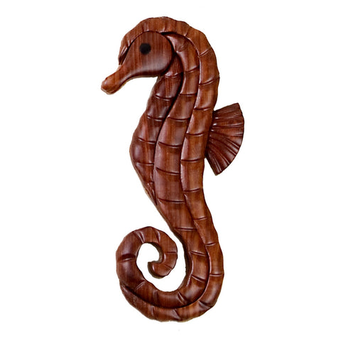 Seahorse Wooden Magnet