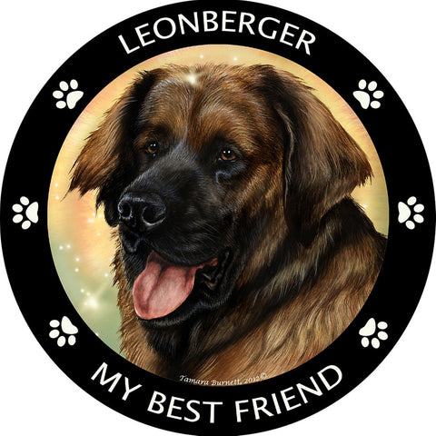Leonberger My Best Friend Magnet