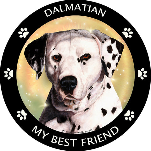 Dalmatian My Best Friend Magnet