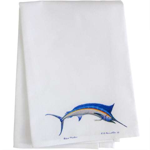 Blue Marlin Guest Towel