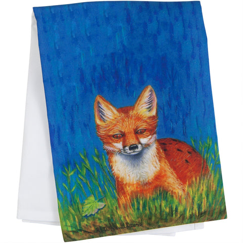Red Fox Guest Towel