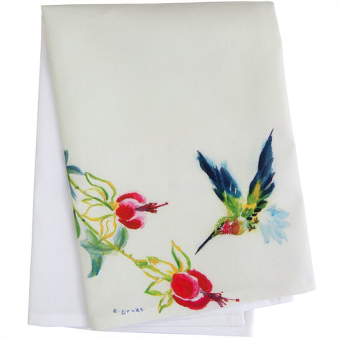 Betsy's Hummingbird Guest Towel