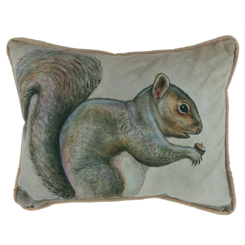Squirrel Small Indoor/Outdoor Pillow