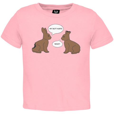 Funny Bunnies Pink Toddler T-Shirt