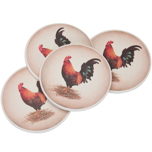 Rooster Stone Coaster – AnimalWorld.com