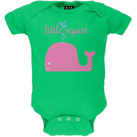 Little Squirt Green Baby One Piece