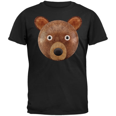 Cute Teddy Bear Head T-Shirt