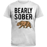 Bearly Sober Bear Black T-Shirt