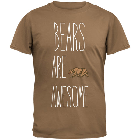 Bears are Awesome Brown T-Shirt
