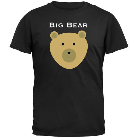 Big Bear Face Black T-Shirt