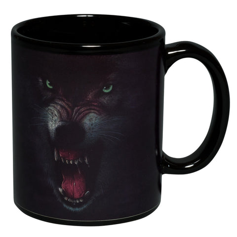 Growling Wolf Coffee Mug