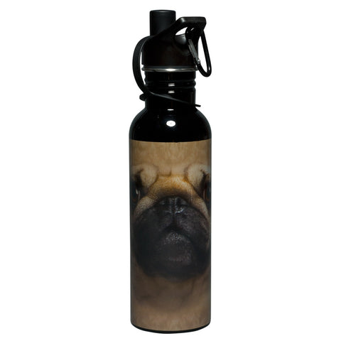 Pug Face Water Bottle