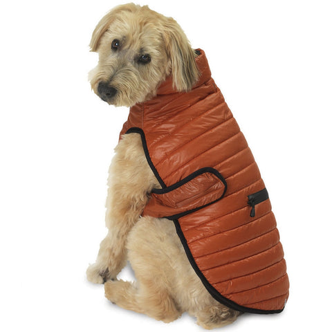 Brunswick Puffer Orange Dog Vest