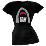 Shark Raw Power Black Juniors Soft T-Shirt