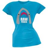 Shark Raw Power Black Juniors Soft T-Shirt