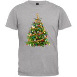 Cats In Christmas Tree Black Youth T-Shirt