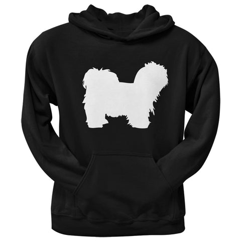 Maltipoo Silhouette Black Adult Hoodie