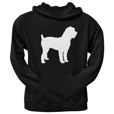 Schnoodle Silhouette Black Adult Pullover Hoodie