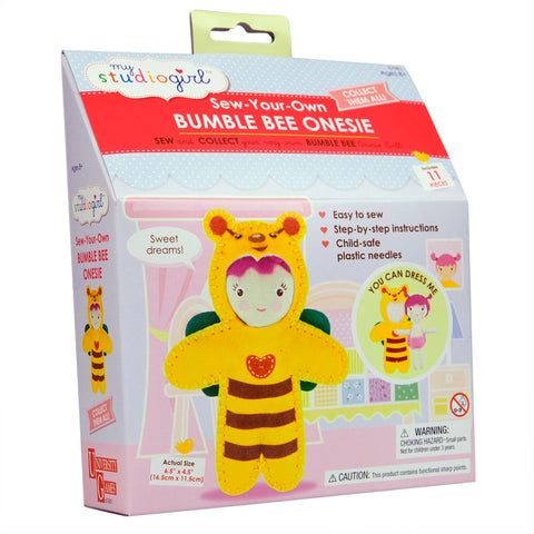 Bumble Bee Onesie Sewing Kit
