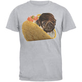 Taco Pug Blue Youth T-Shirt