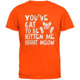 You've Cat To Be Kitten Me Right Meow Black Youth T-Shirt