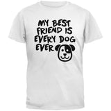 My Best Friend Is Every Dog Ever Black Youth T-Shirt