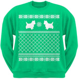 Yorkshire Terrier Red Adult Ugly Christmas Sweater Crew Neck Sweatshirt