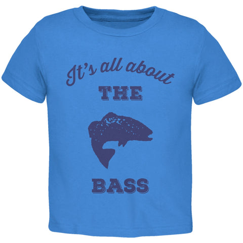 Paws - It's all about the Bass Blue Toddler T-Shirt