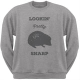 PAWS - Hedgehog Lookin' Pretty Sharp Navy Crew Neck Sweatshirt