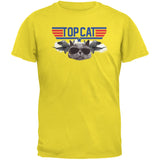 Top Cat Black Adult  T-Shirt