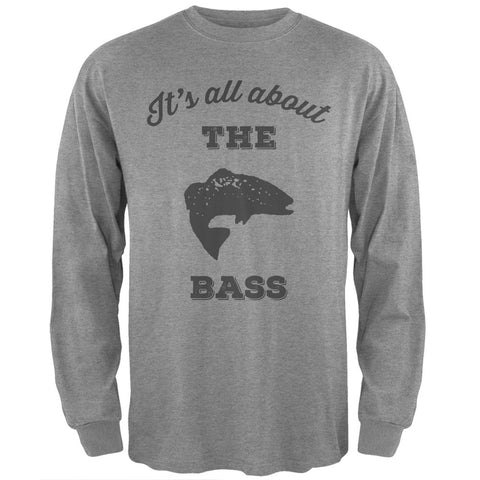 Paws - It's all about the Bass Heather Long Sleeve T-Shirt