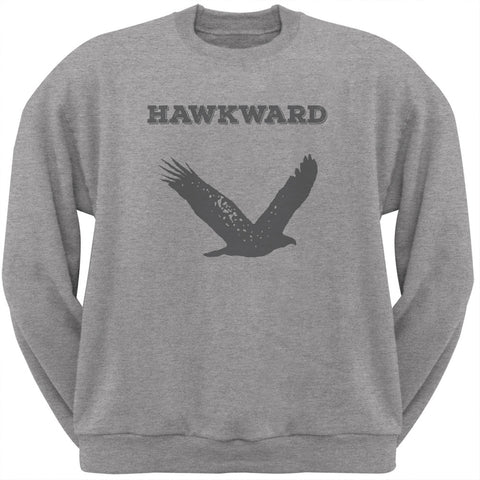 PAWS - Hawk Hawkward Heather Crew Neck Sweatshirt