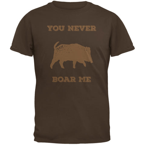 PAWS - You never Boar Me Brown Youth T-Shirt