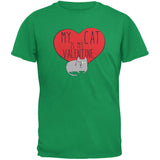 Valentine's Day - My Cat Is My Valentine Black Youth T-Shirt