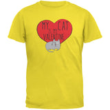 Valentine's Day - My Cat Is My Valentine Black Youth T-Shirt