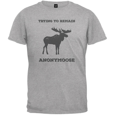 PAWS - Moose Trying to Remain Anonymoose Heather Youth T-Shirt