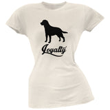 Labrador Loyalty Cream Juniors Soft T-Shirt