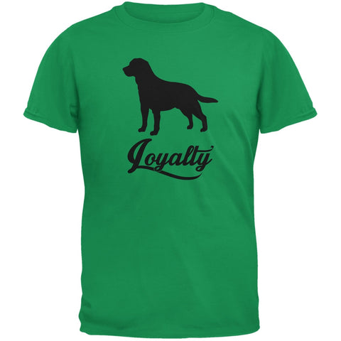 Labrador Loyalty Irish Green Adult T-Shirt