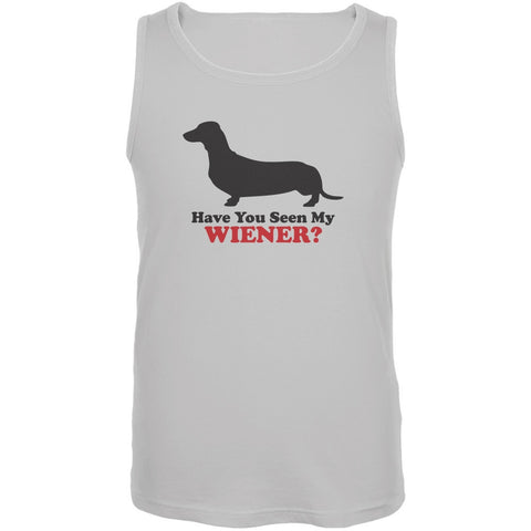 Have You Seen My Weiner White Adult Tank Top