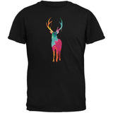 Splatter Deer Black Youth T-Shirt