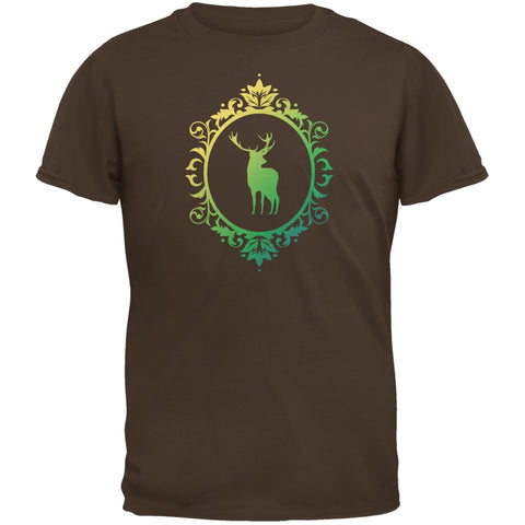 Deer Silhouette Brown Youth T-Shirt