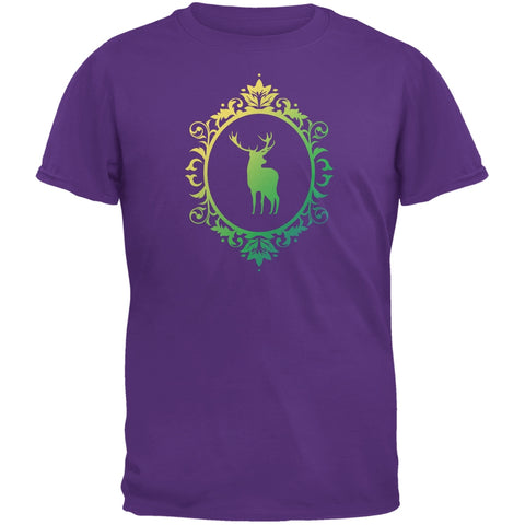 Deer Silhouette Purple Youth T-Shirt