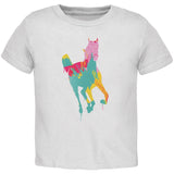 Splatter Horse Black Toddler T-Shirt