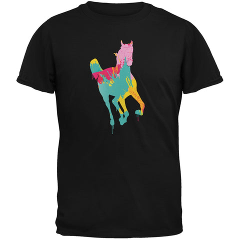 Splatter Horse Black Youth T-Shirt